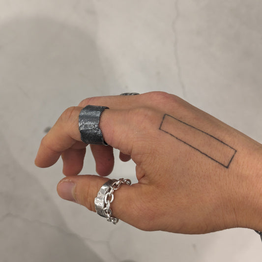 Crack Ring 03 - 925 Sterling Silver