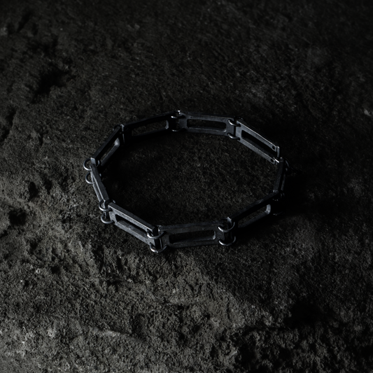 Mechanical Bracelet - 925 Sterling Silver