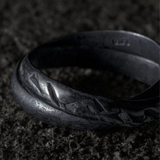 2 series ring - 925 Sterling Silver