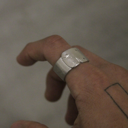 Mechanical Ring 01 - 925 Sterling Silver