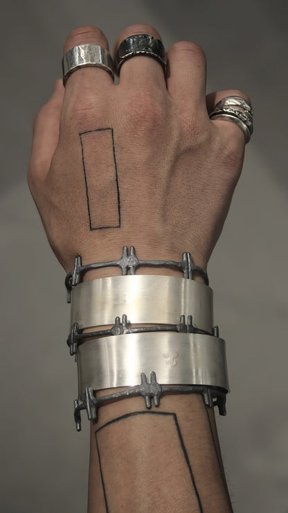 Base Bangle 04 - 925 Sterling Silver