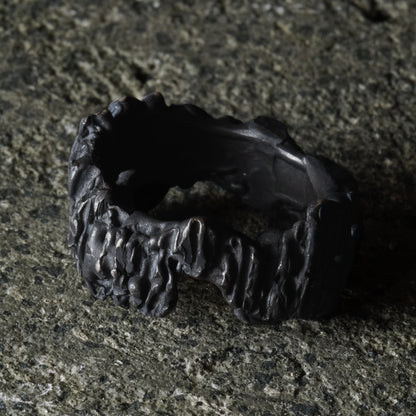 Crack Ring 04 - 925 Sterling Silver