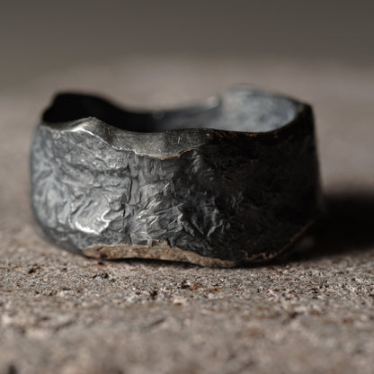 Crack Ring 02 - 925 Sterling Silver