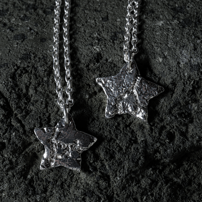 Crack Necklace 16 - 925 Sterling Silver