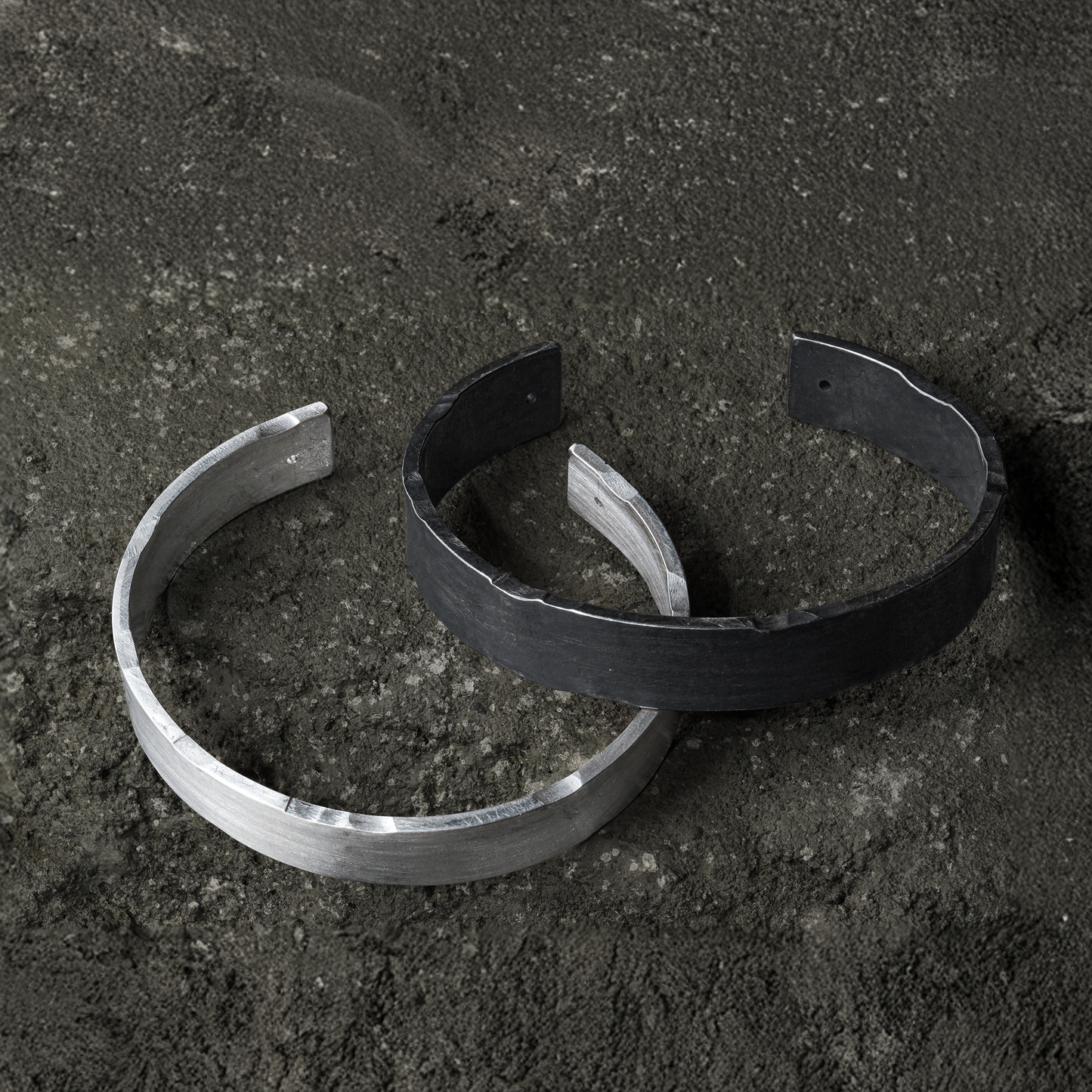 Mechanical Bangle 01 - 925 Sterling Silver