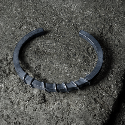 Electric Line Bangle 04 - 925 Sterling Silver