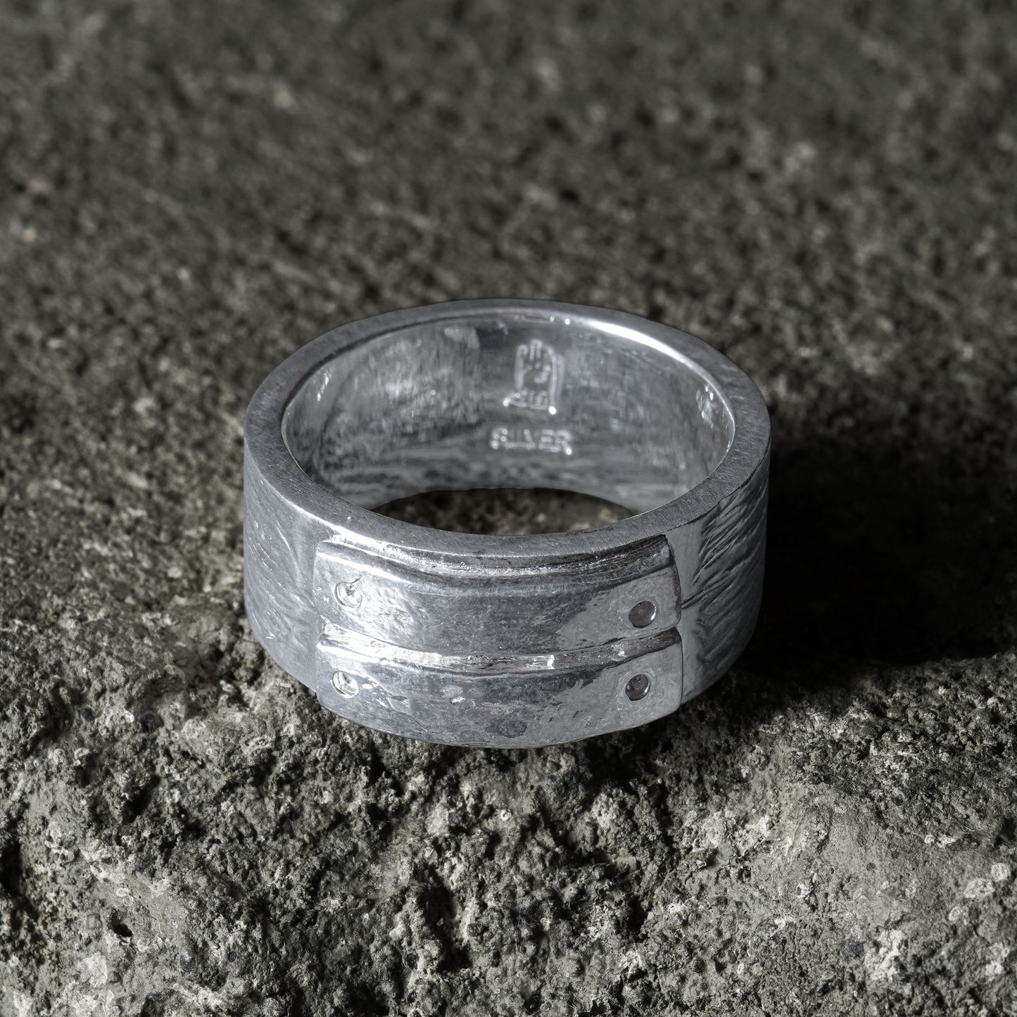 Mechanical Ring 02 - 925 Sterling Silver