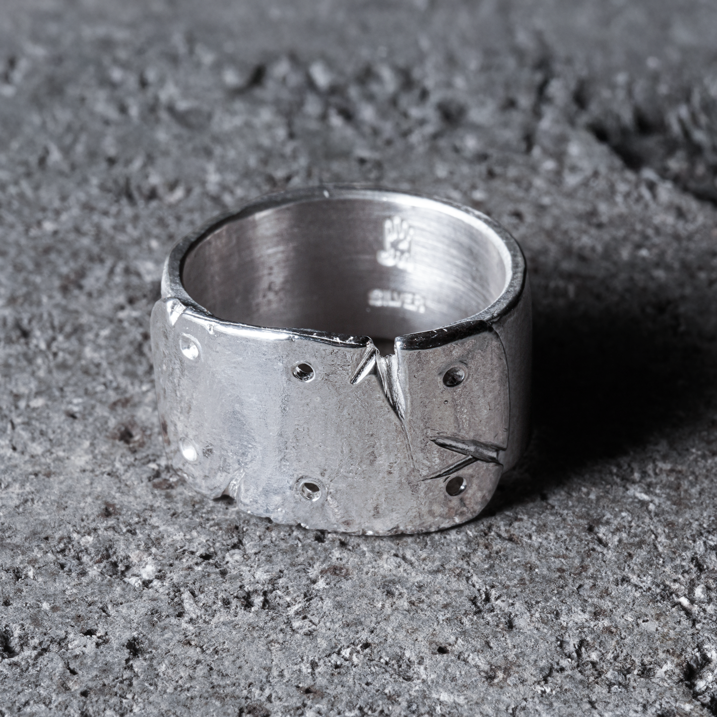 Mechanical Ring 01 - 925 Sterling Silver