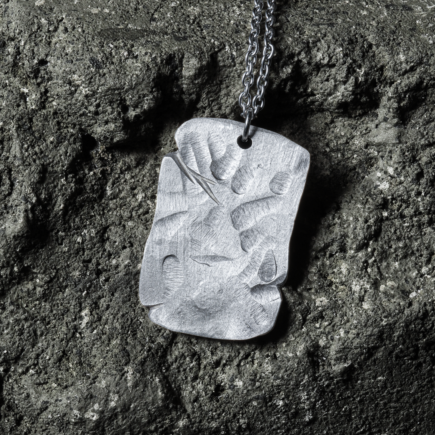 Crack Necklace 13 - 925 Sterling Silver