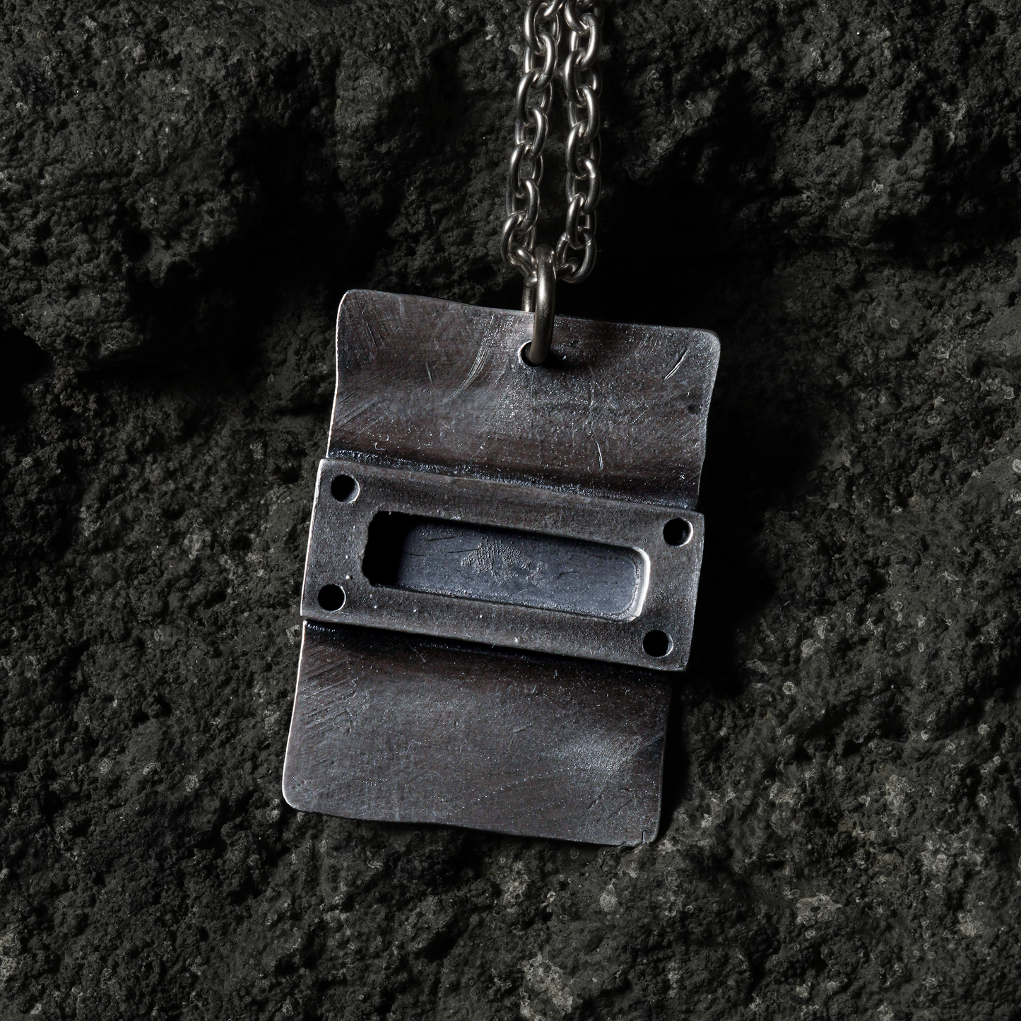 Mechanical Necklace 03 - 925 Sterling Silver