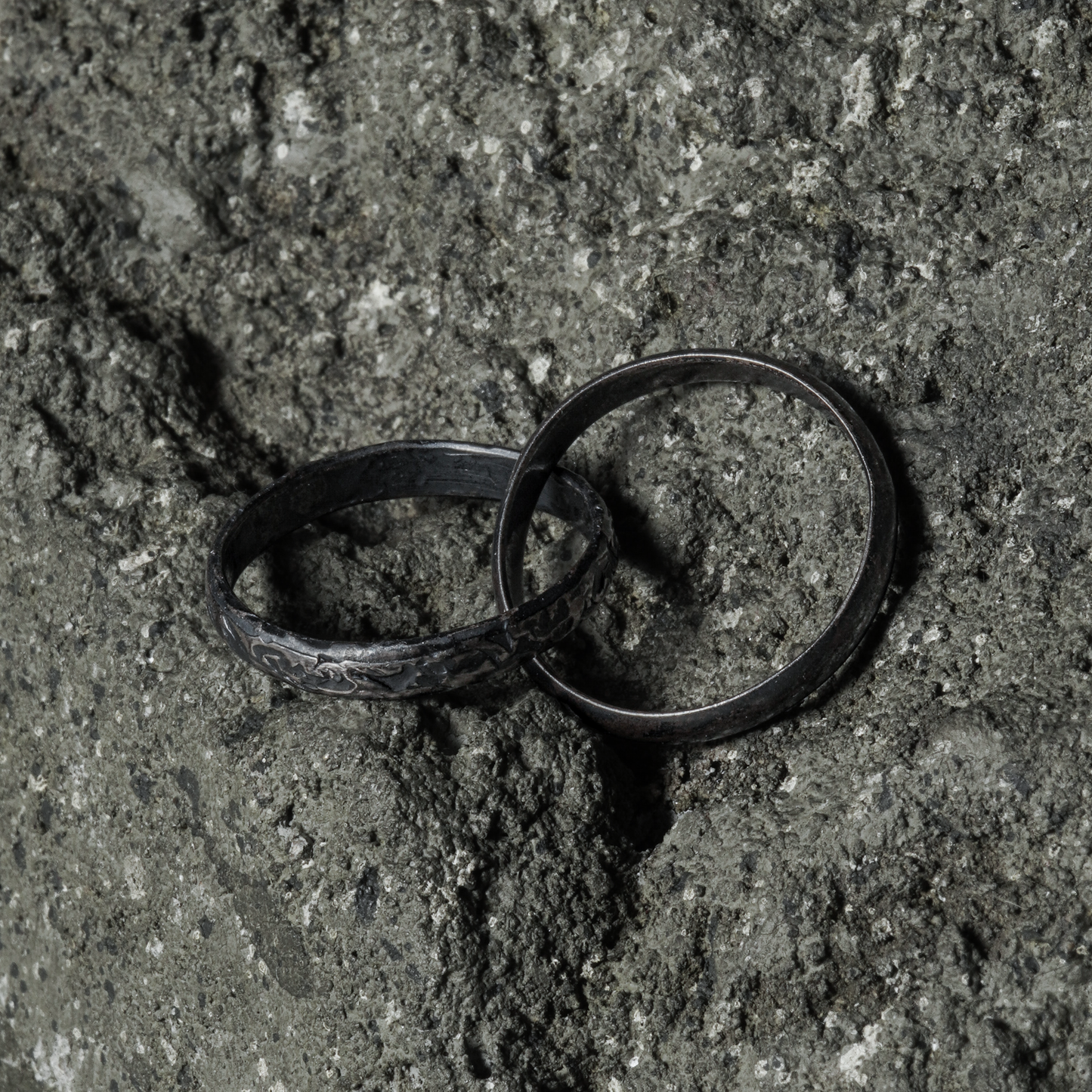 2 series ring - 925 Sterling Silver