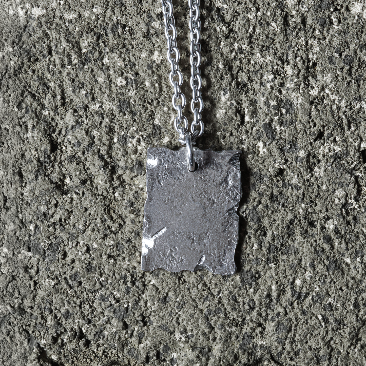 Crack Necklace 08 - 925 Sterling Silver