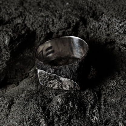 Crack Ring 13 - 925 Sterling Silver
