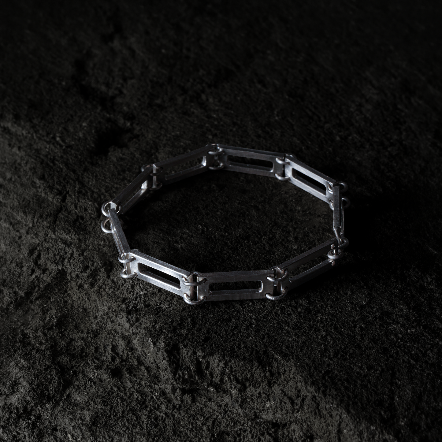 Mechanical Bracelet 05 - 925 Sterling Silver