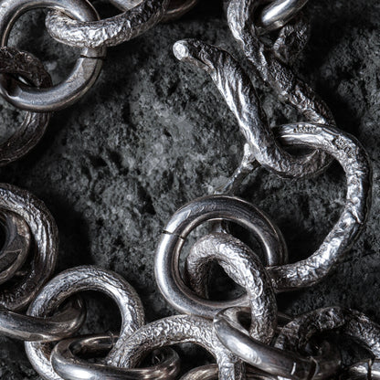 Molten Bracelet 02 - 925 Sterling Silver