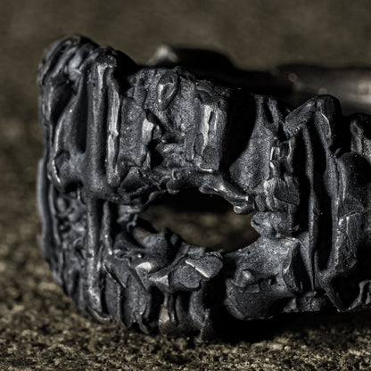 Crack Ring 04 - 925 Sterling Silver